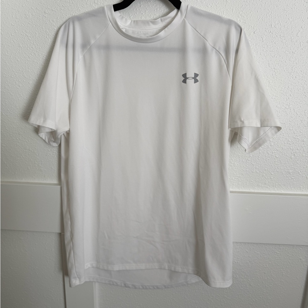 Under Armour Men's Short Sleeve Tee - White